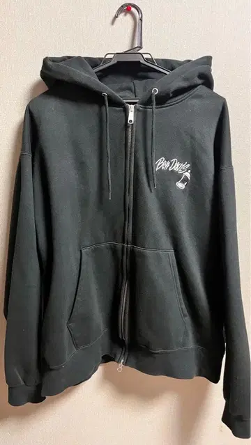 BEN DAVIS 블랙 후드티 L 사이즈