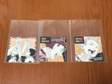 하이큐 스퀘어 스티커 컬렉션 후쿠로다니 아카아시 보쿠토