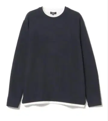 BEAMS 긴팔 티셔츠 레이어드 스타일