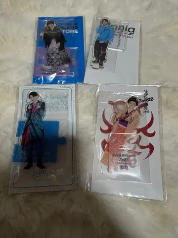 후카사와 타츠야 아크릴 스탠드 4개 세트 SnowMan