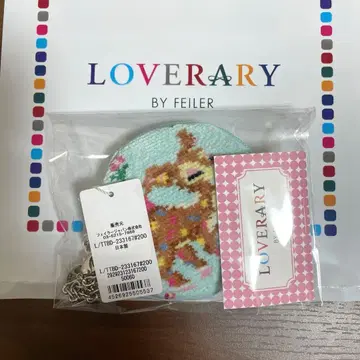 [ 새상품 ] FEILER 러브러리 서클 파우치 츠츠츠 밤비노 도트