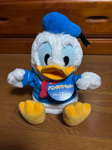 디즈니 리조트 도널드 덕 핸드 퍼펫