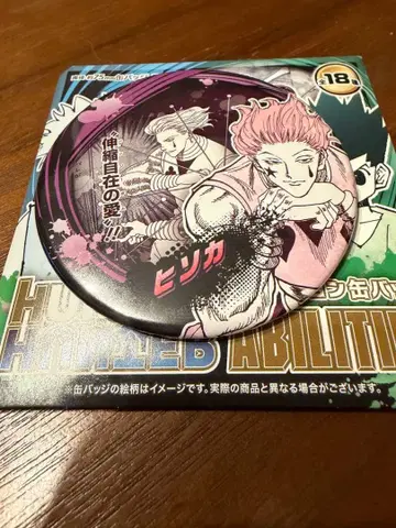 점페스 HUNTER x HUNTER 컬렉션 캔뱃지 히소카