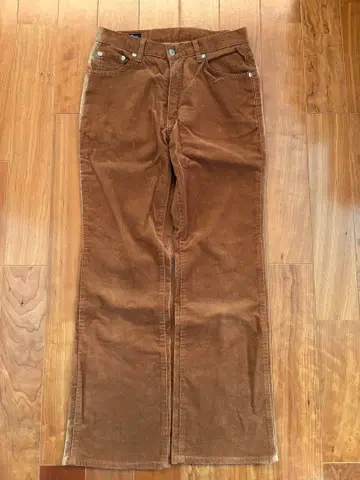 에드윈 코듀로이 플레어 팬츠