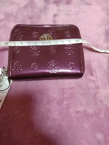 CLATHAS 카드 코인 케이스 지갑 퍼플