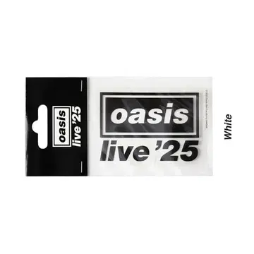 [미개봉 새상품] oasis 스티커 Live'25 White 오아시스