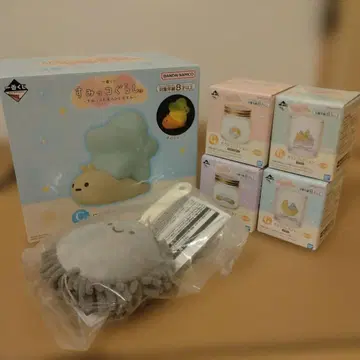 제일복권 스미코구라시 C상 가짜 달팽이 라이트 E상 먼지떨이 G상 컴프