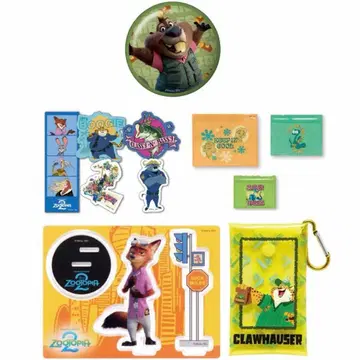 주토피아2 해피 복권 G상 닉 아크릴 스탠드 프롭스 세트