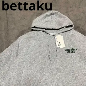 베타쿠/베타쿠 그레이 후드티 속기모 택 포함 L