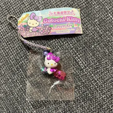 지역 한정 키티 홋카이도 한정 라벤더 스트랩 산리오 sanrio