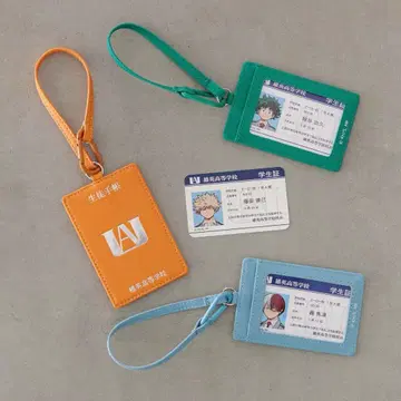 Me% 히로아카 미도리야 이즈쿠 학생증 학생 수첩 카드 케이스