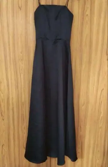 새상품 블랙 롱 드레스