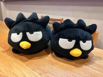 산리오 바츠마루 봉제 인형 슬리퍼 룸슈즈