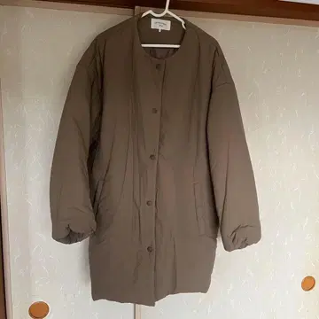 사만사 모스2 브라운 롱 코트