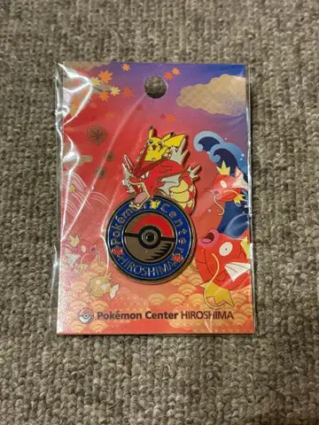 포켓몬 센터 히로시마 한정 로고 핀즈 핀 배지