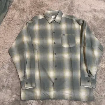 칼탑 LA 옴브레 체크 셔츠 y2k B-BOY