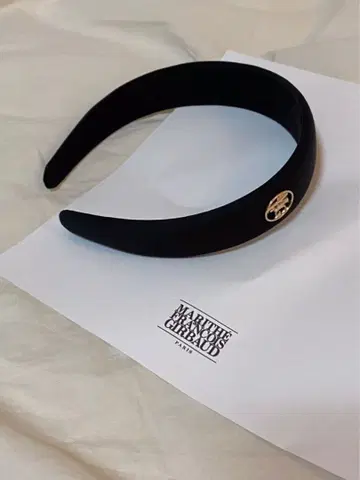 MARITHE FRANCOIS GIRBAUD 머리띠 블랙