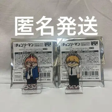 체인소 맨 레제 편 지로리 트레이딩 미니 아크릴 블록 덴지 파워