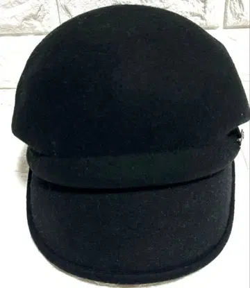 카시라 CA4LA 캡 블랙 울 100% 일본제