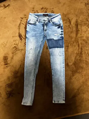 GRF COLLECTION 데미지 데님 팬츠 S