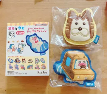 멜로와 타비 아플리케 배지 2개 세트