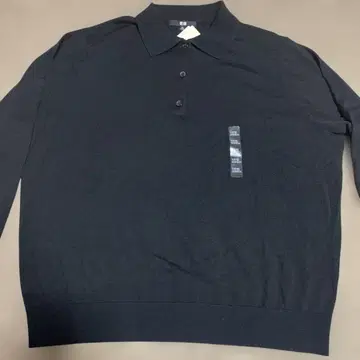 유니클로 메리노 폴로 스웨터 xxl