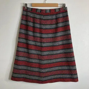 190's 빈티지 스커트 스트라이프 레트로