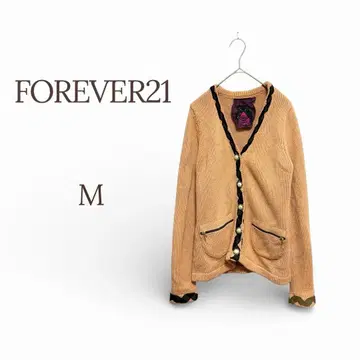 포에버21 니트 가디건 페미닌 걸리시 펄 귀여운 M