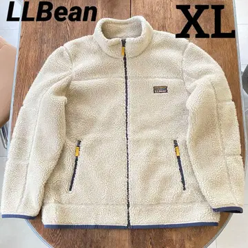 LLBean 보아 플리스 자켓 XL 크림 아웃도어 의류