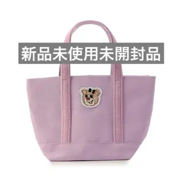 올드 테디걸 와펜 토트백