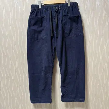 포스트 오버올즈 코듀로이 팬츠 네이비 3307-HCN XL