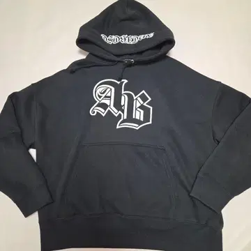 ANTIBCSC DSDERTYZ AB 로고 보아 안감 후드티 M 사이즈