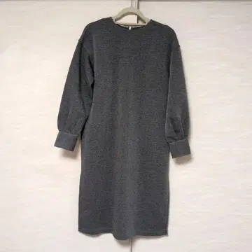 새상품 Give Re Collection 롱 원피스 그레이 M QVC