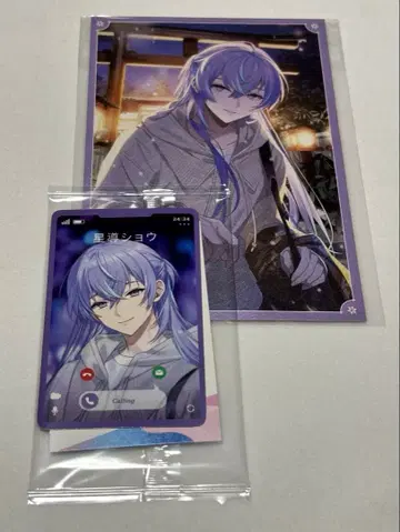 니지산지 윈터 데이트 굿즈 엽서 37 카드 호시미치 쇼