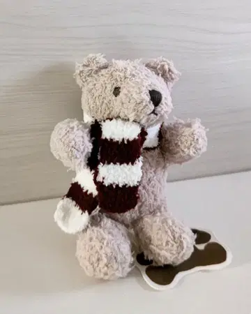 젤라또피케 곰 봉제 인형 키링 홀리데이