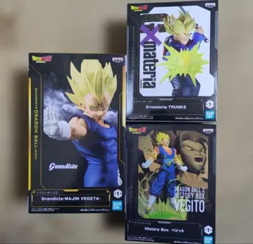 최신 프라이즈 피규어 세트 드래곤볼 베지트 마인 베지터 트렁크