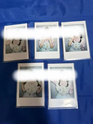 텐신란만 오다 코윤 데뷔 전 폴라로이드 5장 3