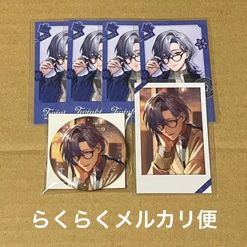 니지산지 윈터 데이트 캔뱃지 폴라로이드 밀라노