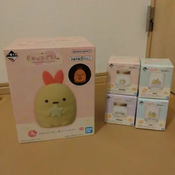 제일복권 스미코구라시 A상 에비후라이 G상 유리 컬렉션 4종