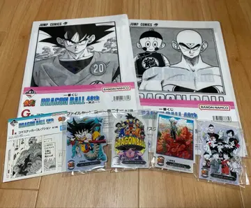 DRAGONBALL 40주년 제일복권 7종 세트