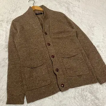 [ 고품질 ] BOYCOTT 보이콧 숄카라 가디건 울 마 혼방 M