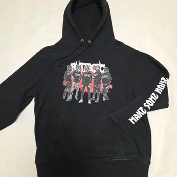 ANTIBCSC 그래픽 후드티 MAKE SOME NOISE M 사이즈