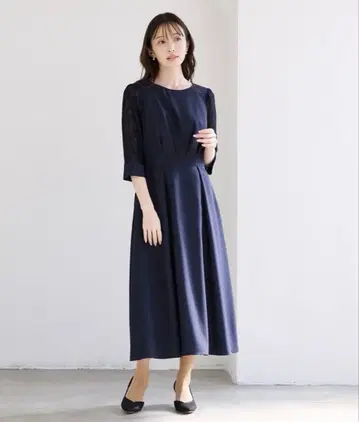 [ 새상품 ] Aimer 포멀 원피스 네이비 M