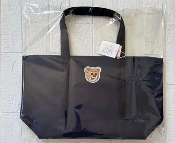 [ 미사용 새상품 ] FEILER 올드 테디 걸 와펜 토트 네이비 대