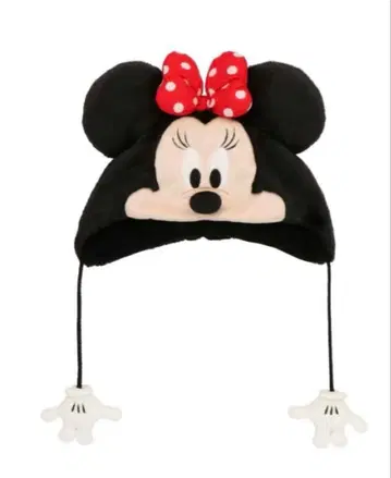 미니 마우스 플리스 모자 미니 팬캡 디즈니
