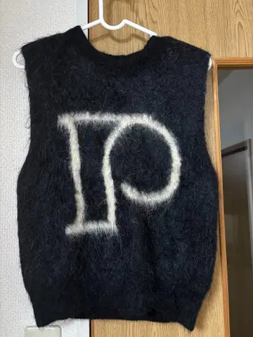 PRANK PROJECT 로고 자카드 니트