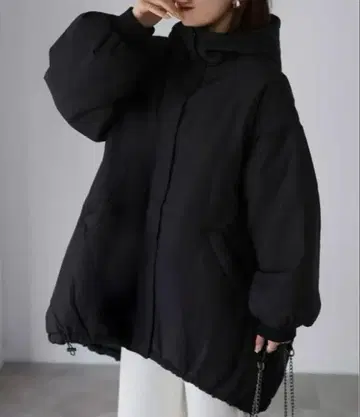 Riberry 충전솜 몬스터 후드티 아우터