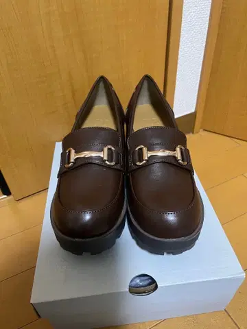 브라운 가죽 로퍼 L 사이즈