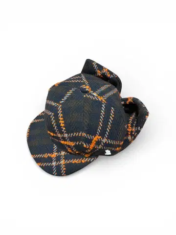 arth 체크 무늬 캡