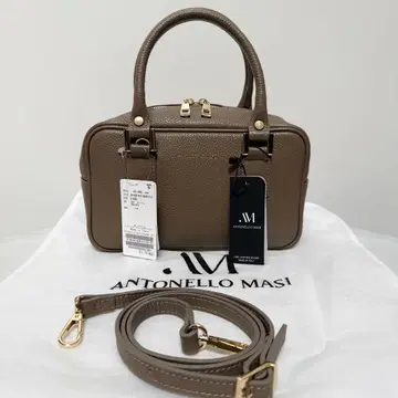 미사용 안토니오 마지 SLOBE 별주 가죽 보스턴 백